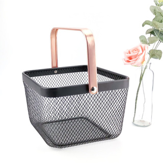 Organizador de cestas de almacenamiento de juguetes de malla para exteriores con asa