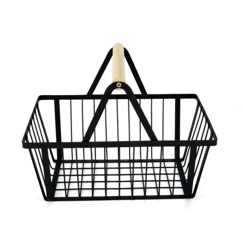 Cestos de armazenamento quadrados pequenos para despensa