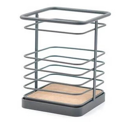 Gabelhalter mit Holzsockel für die Küche