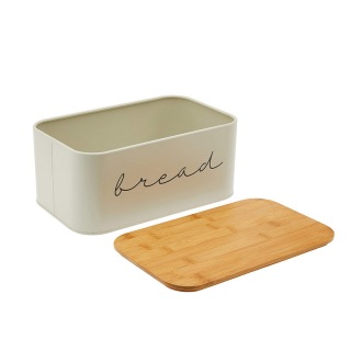 Caja de pan con juegos de botes de café y té de azúcar para cocina