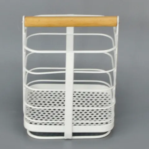 Support de couteau de fourchette de cuillère en bois