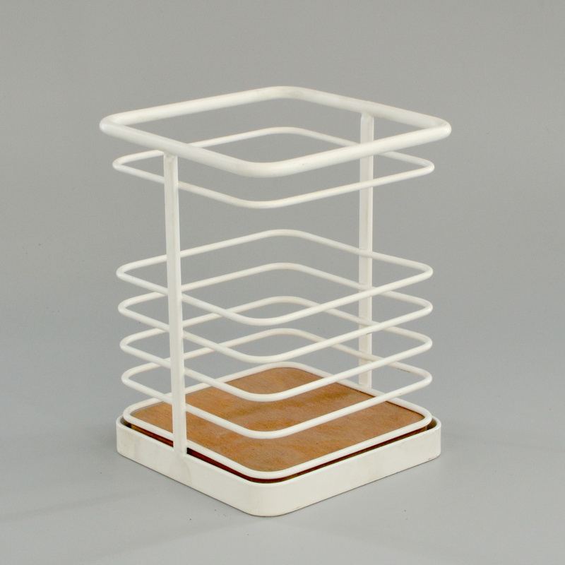 Portatenedores con base de madera para cocina