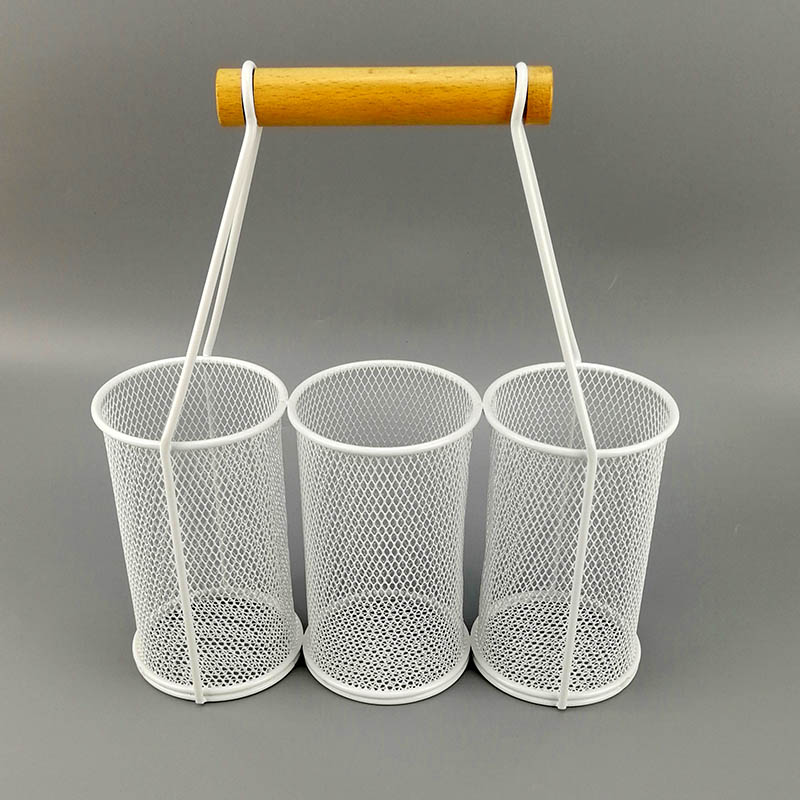 Iron Mesh kitchen Utensil Organizer