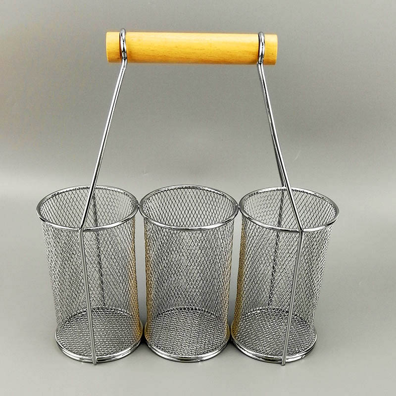 Iron Mesh kitchen Utensil Organizer