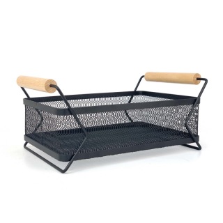 Cestas de almacenamiento de frutas y verduras rectangulares de Navidad