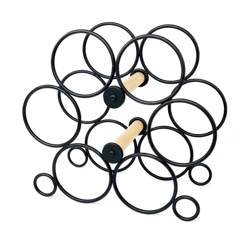 Kerek drót bortartó palacktároló szervező Kerek drót bortartó palacktároló szervező