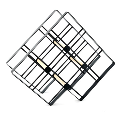 Industrielles Design-Weinregal