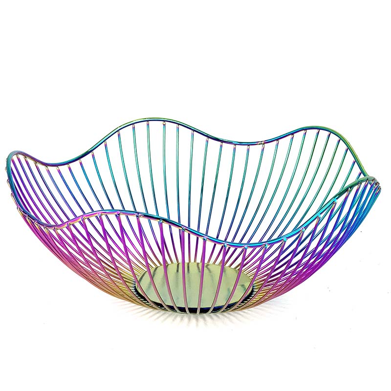 Iron Countertop Storage Basket For Fruit