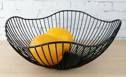 Iron Countertop Storage Basket For Fruit