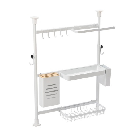 Juego de organizadores de cocina ajustables en altura