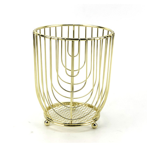 Gold Utensilienhalter für Tisch