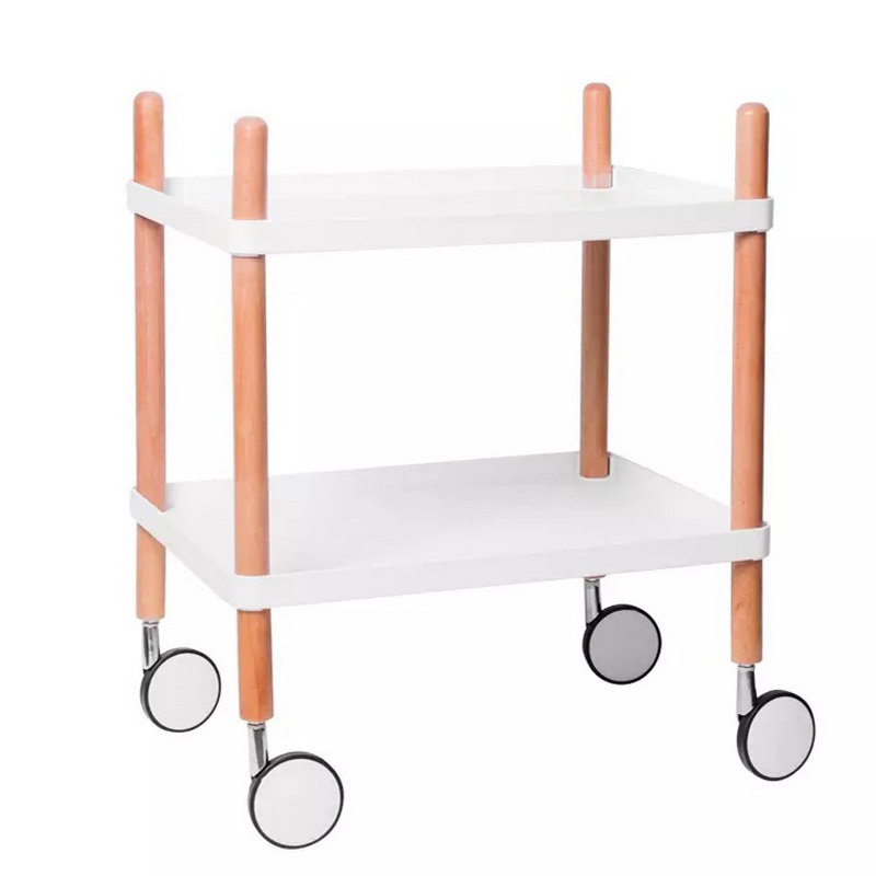 Carrito de almacenamiento para baño con ruedas bloqueables