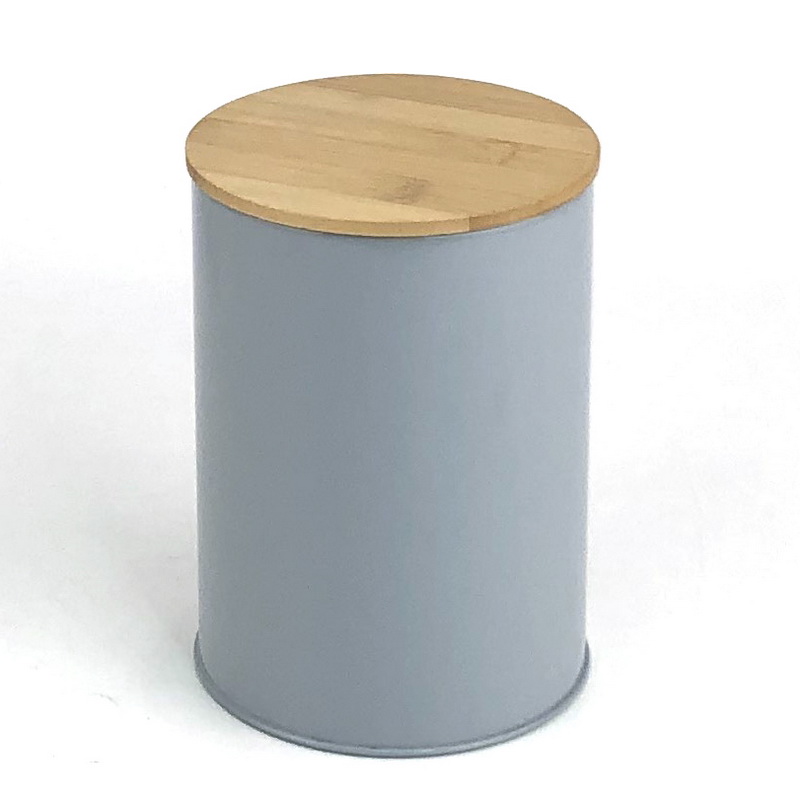 Carbon Steel Powder Coating Storage Jars Set Of 3