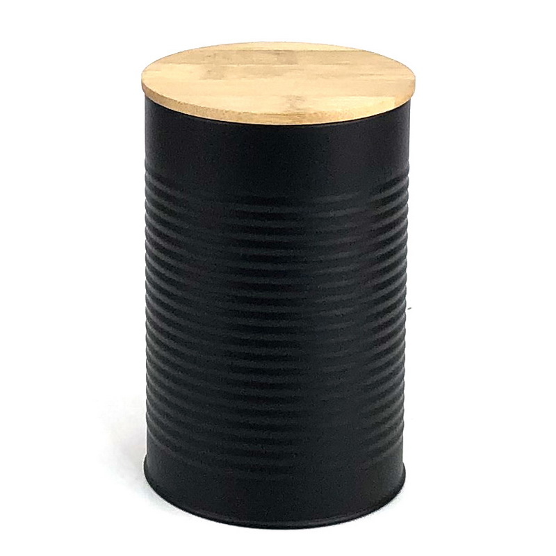Carbon Steel Powder Coating Storage Jars Set Of 3