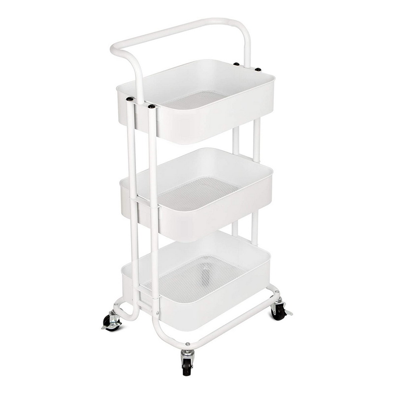 Carro de servicio con ruedas bloqueables