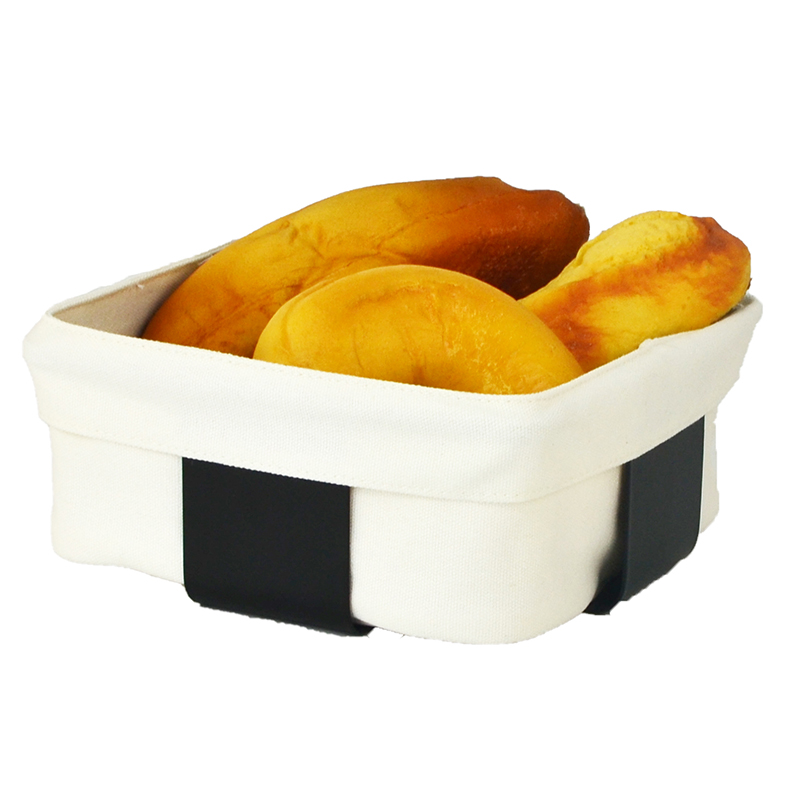 Modern Flat Iron Bread Basket