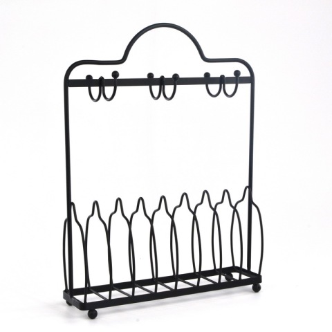 Soporte para juego de tazas y platillos de café