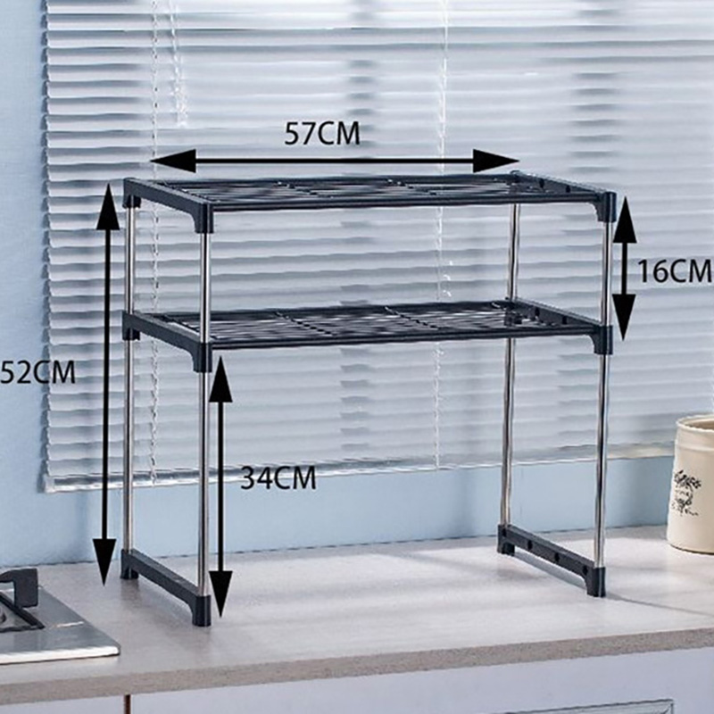 Stackable Kitchen Storage Shelf Rack