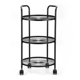 Kitchen Pot Cookware Storage Stand With Wheels
