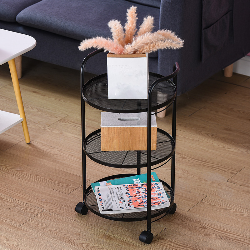 Kitchen Pot Cookware Storage Stand With Wheels