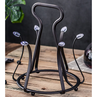 Holzaufh?nger Glashalter Rack