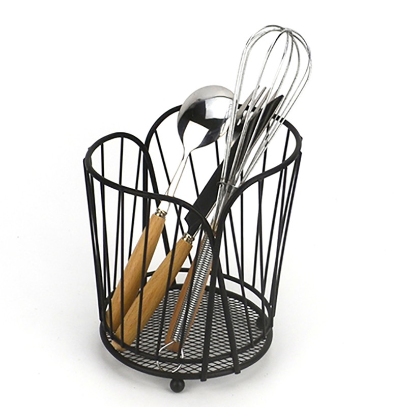Utensil Basket With Tray