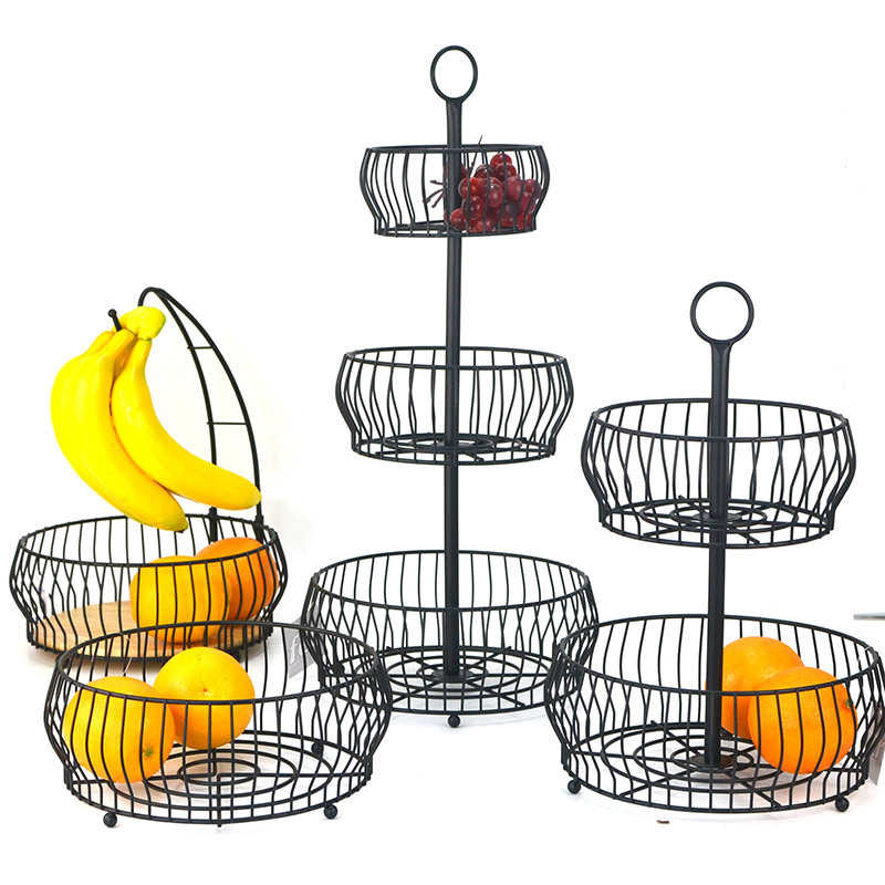 Fruit Basket With Banana Hook