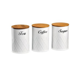 Coffee Sugar Tea Storage Containers For Kitchen Counter