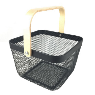 Cheap Hot Wholesale Log Large Rattan Wicker Fruit Basket Storage with  Handle - China Storage Black Metal Basket and Home Mesh Storage Basket  price