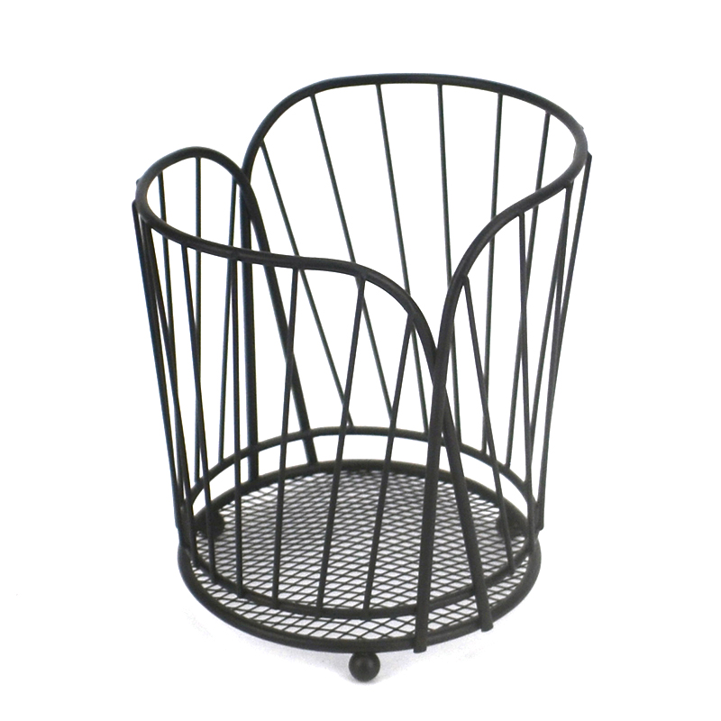 Cesta para utensilios de alambre de hierro Cesta para utensilios de alambre de hierro