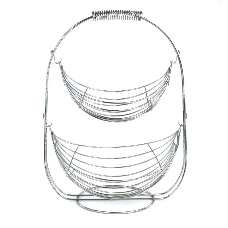 Knock Down 2 And 3 Tier Wire Fruit And Vegetable Basket