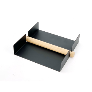 Minimalist Metal Napkin Holder With Weighted Arm