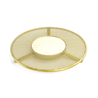 Heat Resistant Table Steel Trivet With Feet