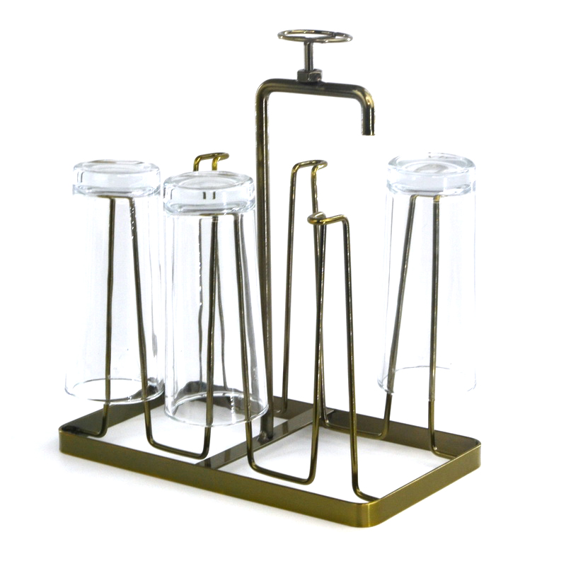 Iron Wire Mug Tree For 6 Mugs