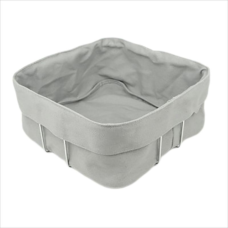 Fabric White Bread Basket