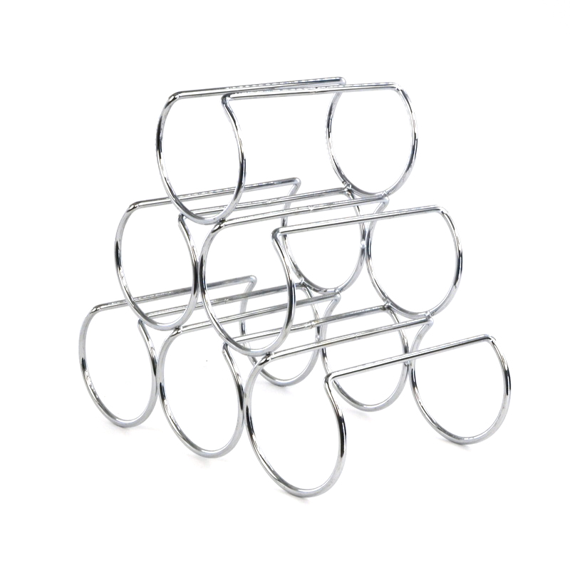 6 üveges fém borospult tároló állványok 6 üveges fém borospult tároló állványok