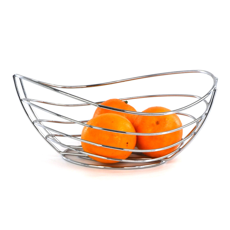 Wire Decorative Storage Fruit Basket For Dining Table