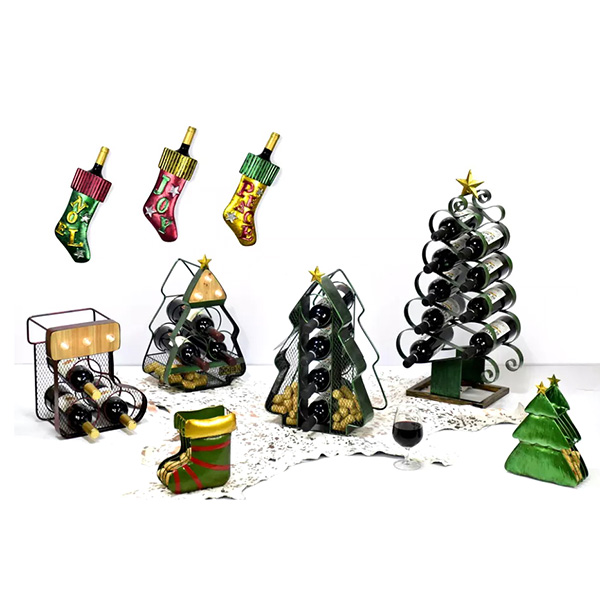 Wine rack is a reflection of life taste