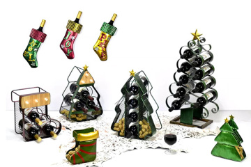 Wine rack is a reflection of life taste