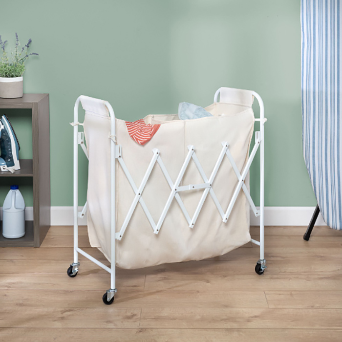Folding Laundry Basket: Space-Saving, Portable, and Versatile Storage Solution