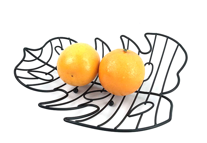 Powder Coated Wire Fruit Basket For Kitchen