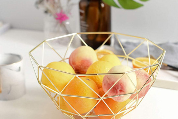 Household products designed with geometric elements