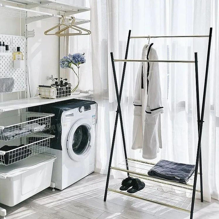 How to organize the cluttered laundry room? Create a more orderly