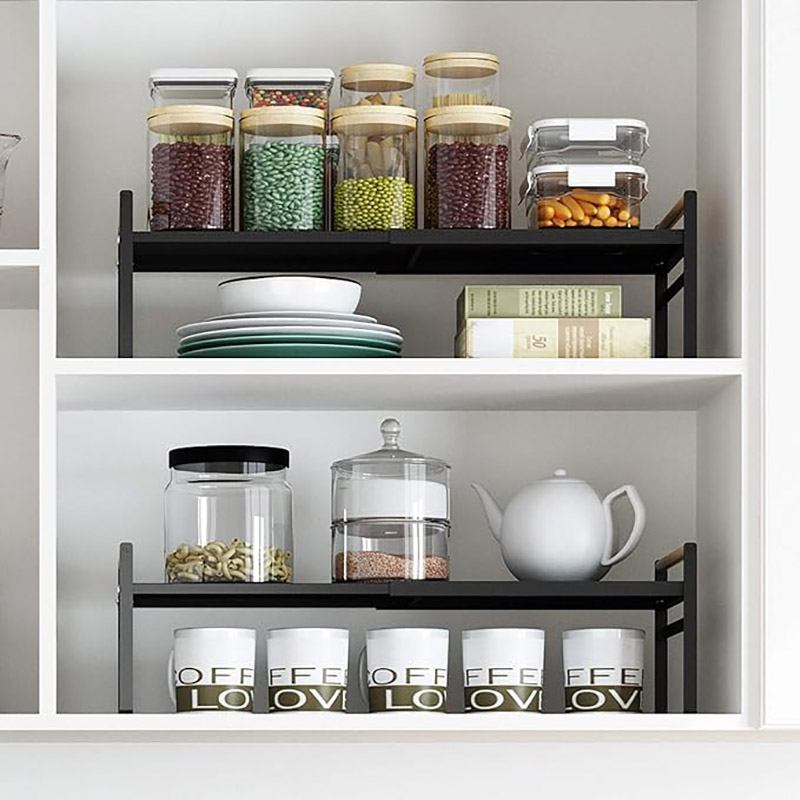 Kitchen Cabinet Shelf Rack