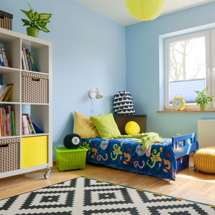 Children's room storage & organizing tips