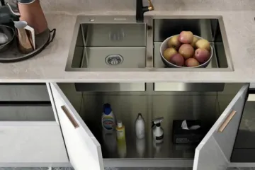 Aufbewahrungsideen unter der Küchenspüle