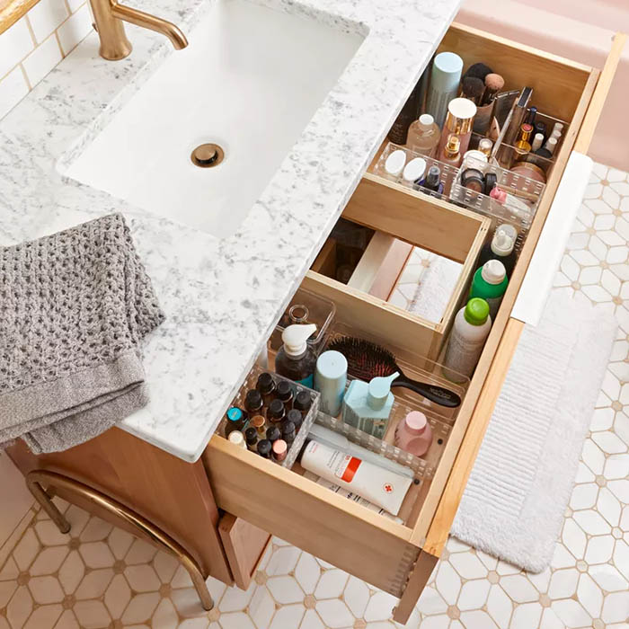 Bathroom Drawer Organization Solutions