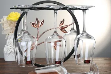 L'élégance et la praticité des casiers à verres à vin en fer