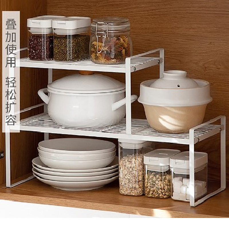 Kitchen Folding Storage Shelves: Create a New Style of Neat Kitchen
