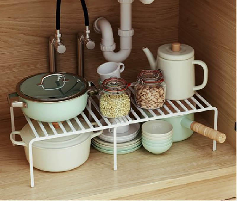 Kitchen Cabinet Shelf Rack